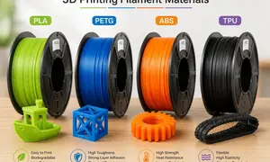How To Choose The Most Suitable Material For 3D Printing Filament?